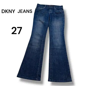 DKNY JEANS] 빈티지 플레어 데님 청바지 롱 레그 슬림 레그 27