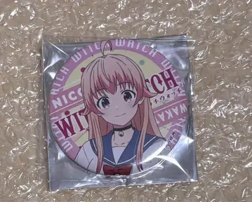 위치 워치 시부야 TSUTAYA 한정판 캔뱃지 와카쓰키 니코
