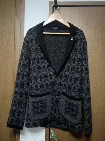 LOVELLESS 00s y2k 그런지 펑크 그레이 계열 가디건