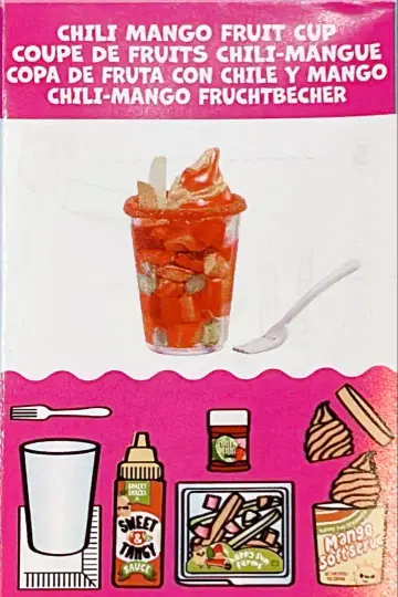 미니버스 칠리 망고 과일 컵