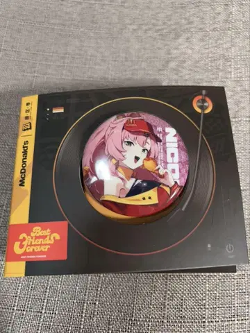맥도날드 젠레스 존 제로 중국 한정 콜라보 캔뱃지 4종 세트