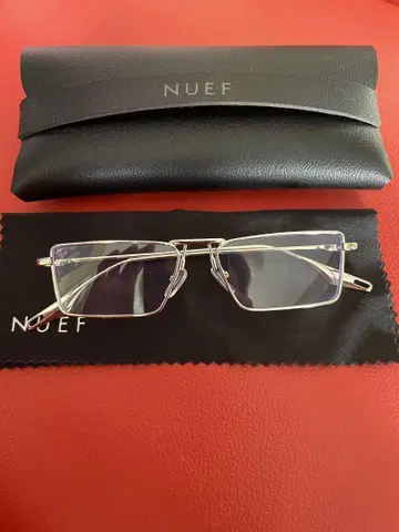 NUEF 안경 실버 VINGT-HUIT28