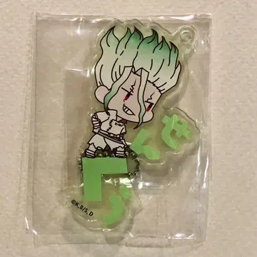이시가미 치쿠 Dr.STONE 이름표 아크릴 키링