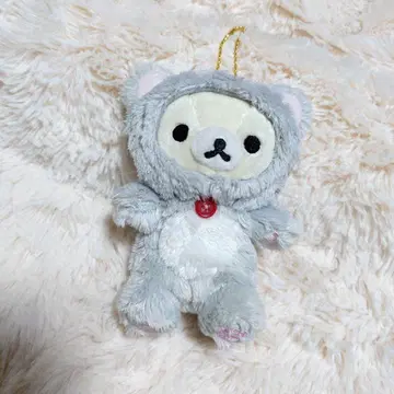코리락쿠마 고양이 키링