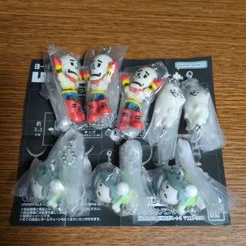 UNDERTALE 집어 연결 마스코트 스트랩 8개 세트