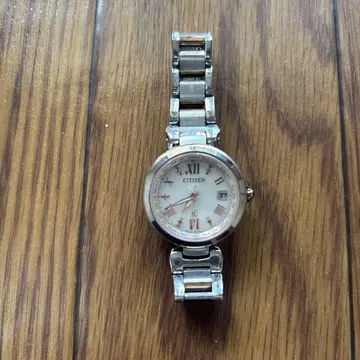 CITIZEN 아날로그 손목시계 실버 H240