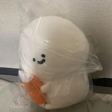 문구와 함께 1번 추첨 별 봉제 인형 B 사이즈 화이트