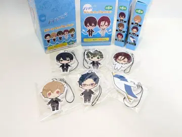 Free! 러버 스트랩 컬렉션 전 6종 세트
