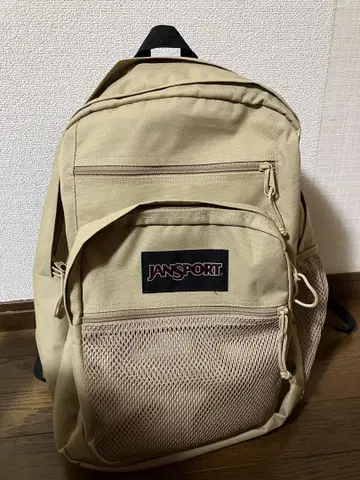 JANSPORT 베이지 백팩