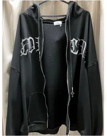 볼칸 & 아프로디티 여성용 후드티 블랙 XL 고양이 귀