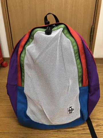 참스 백팩 메쉬 백팩 컬러풀