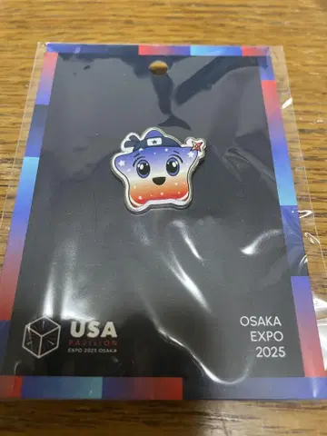 오사카 엑스포 한정판 미국관 OSAKA EXPO 2025 USA 핀 배지