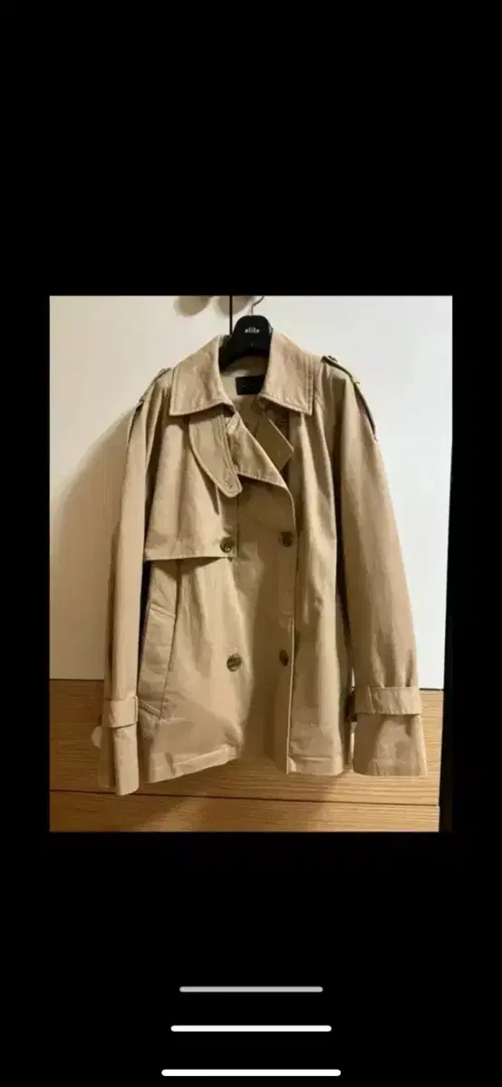 Maje Belted Trench Coat