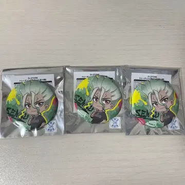 Dr.STONE WALLMA 트레이딩 캔뱃지 이시가미 치쿠루 미니 캐릭터