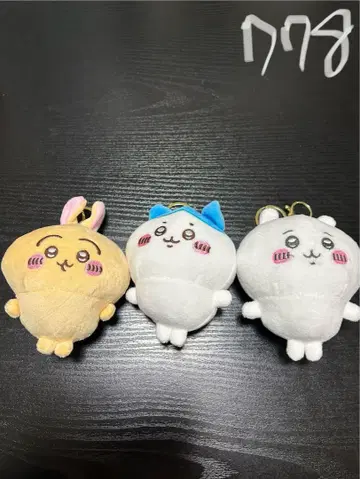 치이카와 (먼작귀) 새상품 키링 3개 세트