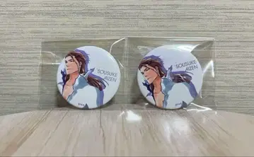 BLEACH EX. 캔뱃지 네이비 나염 소우스케 원화전