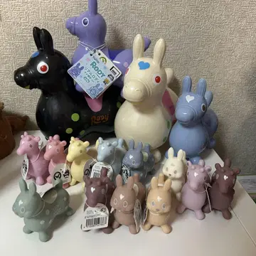 Rody 피규어 세트 컬러풀 라피 지피