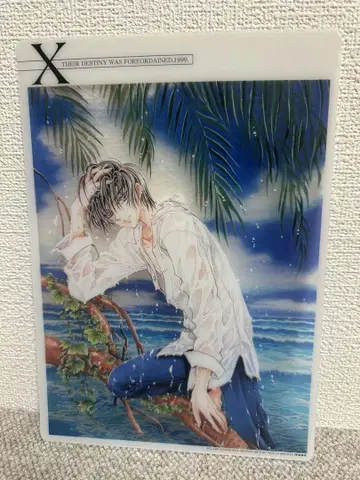 CLAMP X 엑스 시로 신위 책받침 당시 물건