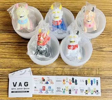 VAG 10th 2 세바스찬 가챠 소프트 비닐 총 5종 세트