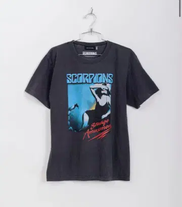 SCORPIONS 로고 프린트 티셔츠