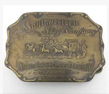 Southwestern Stage Company 카우보이 벨트 버클