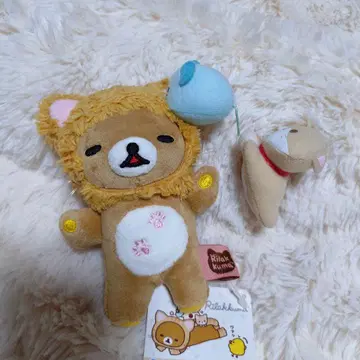 리락쿠마 고양이 스토어 한정판 봉제 인형