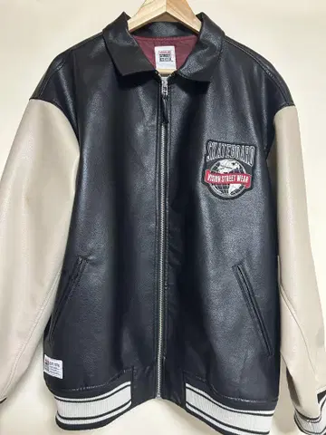 VISION STREET WEAR 가죽 자켓