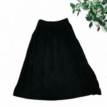 갭 플레어 롱 스커트 무지 심플 모노톤 코디하기 쉬운