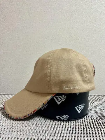 폴 스미스 스월 파이핑 캡