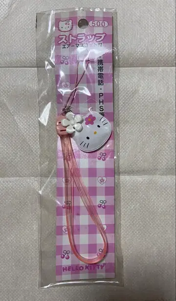 미개봉 새상품 헤이세이 레트로 산리오 키티 스트랩