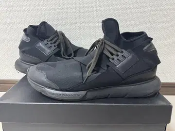 Y-3 Qasa High 트리플 블랙 30.5cm