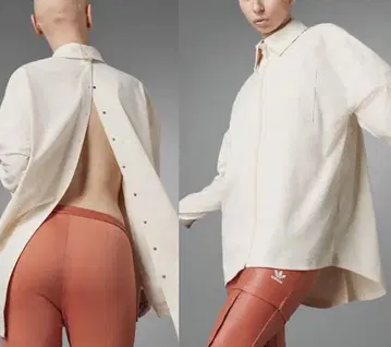 아디다스 오리지널 오버 사이즈 셔츠 디자인 자켓