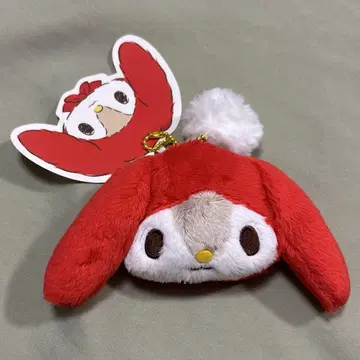 Sanrio 산리오 메로 마스코트 동전 지갑 봉제 인형 파우치