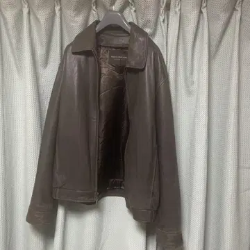 가죽 자켓 다크 브라운