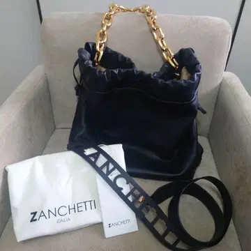 ZANCHETTI (잔케티) 체인 숄더 2WAY 백 새상품급