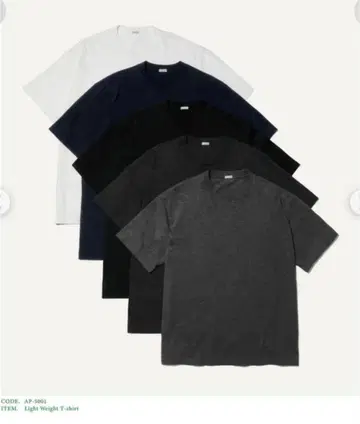 25SS A.PRESSE 경량 티셔츠 3