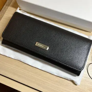 미사용 새상품 FURLA 훌라 장지갑 블랙