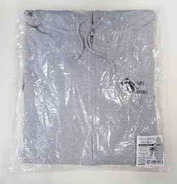 무빅 5등분의 신부 전 후드티 숫자 그레이 유니섹스 L 사이즈 그레이 L