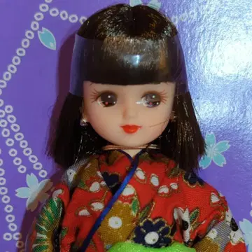 타카라 기모노 리카짱(검은 머리 단발)