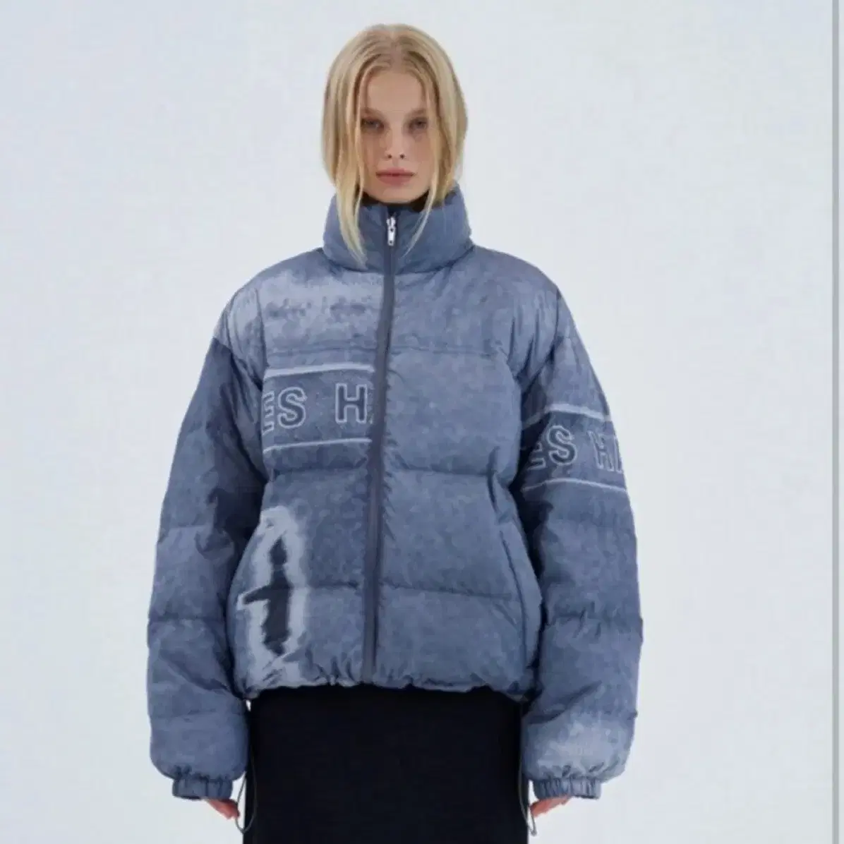SCULPTOR | 스컬프터 Sculptor 107 Cropped Puffer Down Leopard