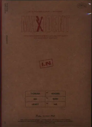 StrayKids 솔로 자켓판 I.N MAXIDENT I.N