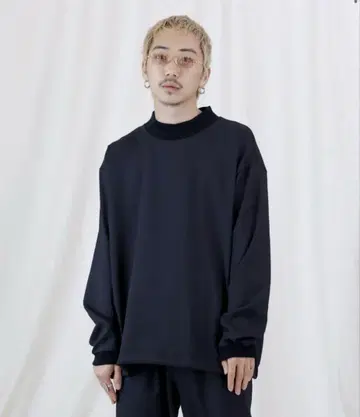 이로쿼이 풀드얼 모크넥 장팔 티셔츠