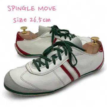 SPINGLE MOVE 스핑글 무브 로우 컷 스니커즈 L 가죽 화이트