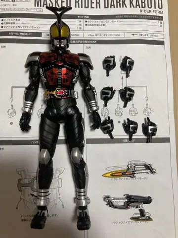 S.H.Figuarts 진골 조각 제법 가면라이더 다크 카부토 현상품