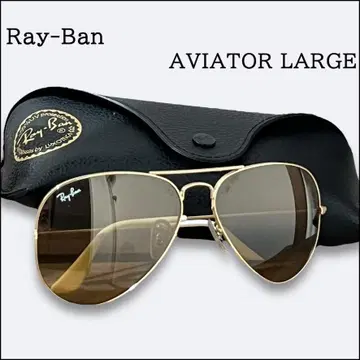 Ray-Ban AVIATOR LARGE METAL 티어드롭 골드