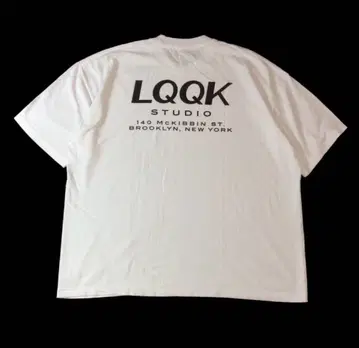 LQQK 스튜디오 주소 티셔츠