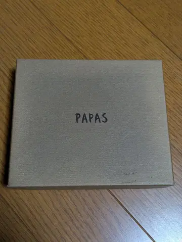 PAPAS 브라운 두겹 지갑