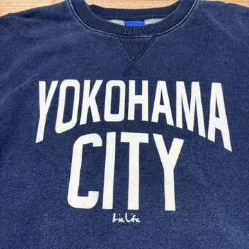 YOKOHAMA CITY 맨투맨 IRIE LIFE