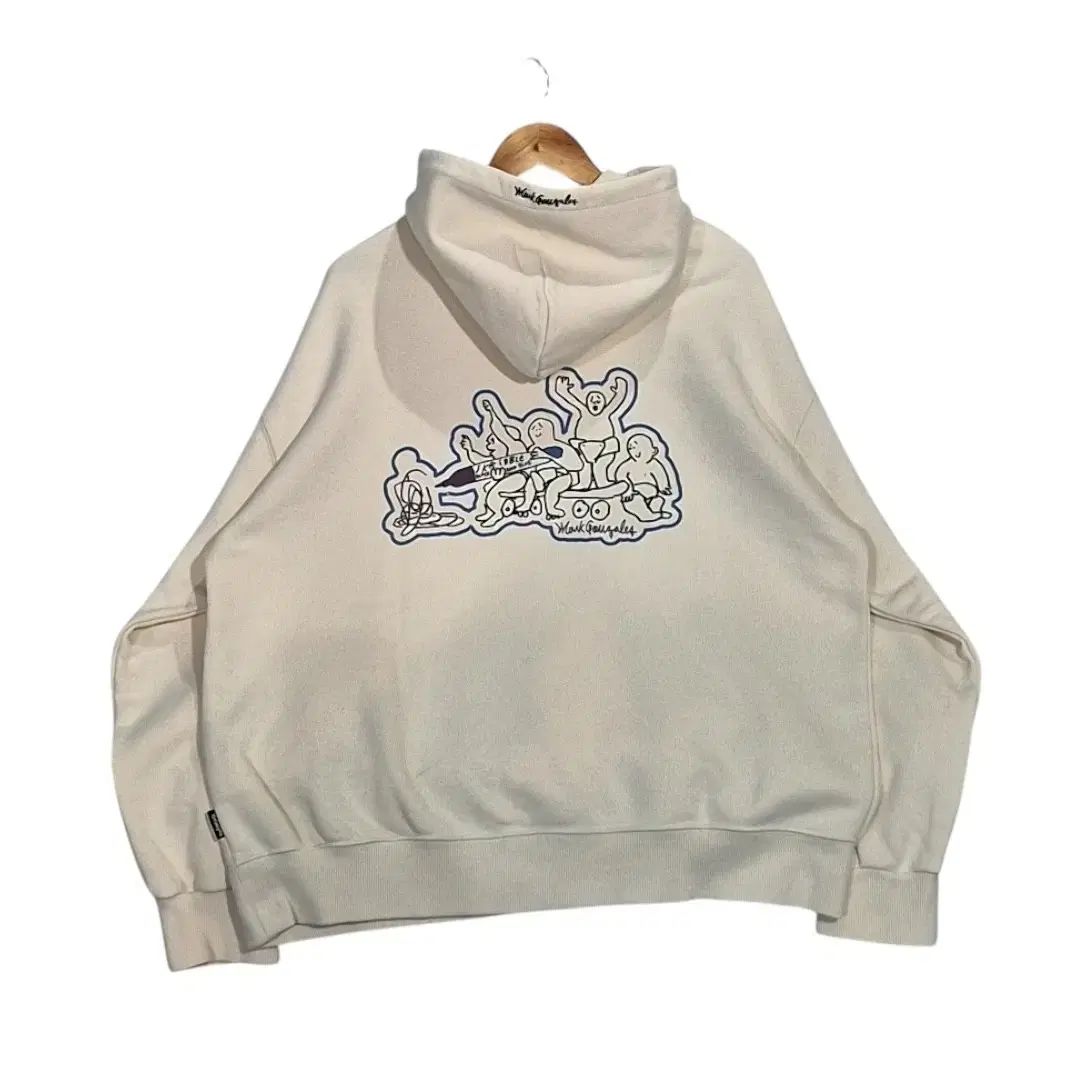 [XL] Mark Gonzales Big Logo Hoodie (Ten Thousand Won Shop)