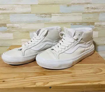 반스 스케이트 클래식 화이트 가죽 27.5cm
